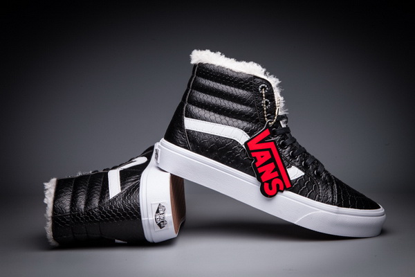 Vans High Top Shoes Lined with fur--027